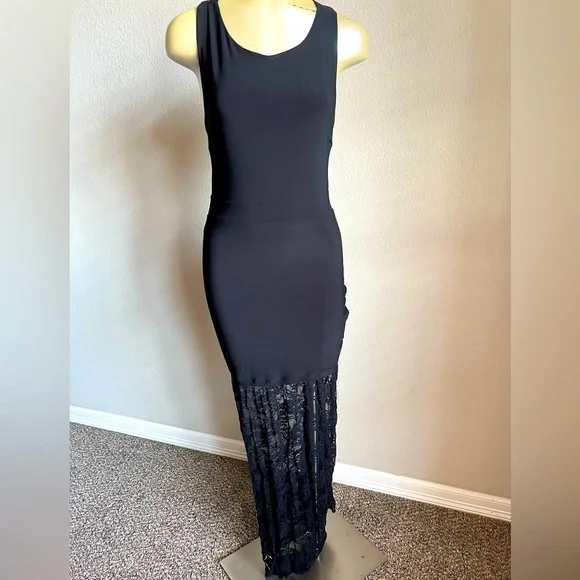 Windsor Black Dress Large - Picture 3 of 4